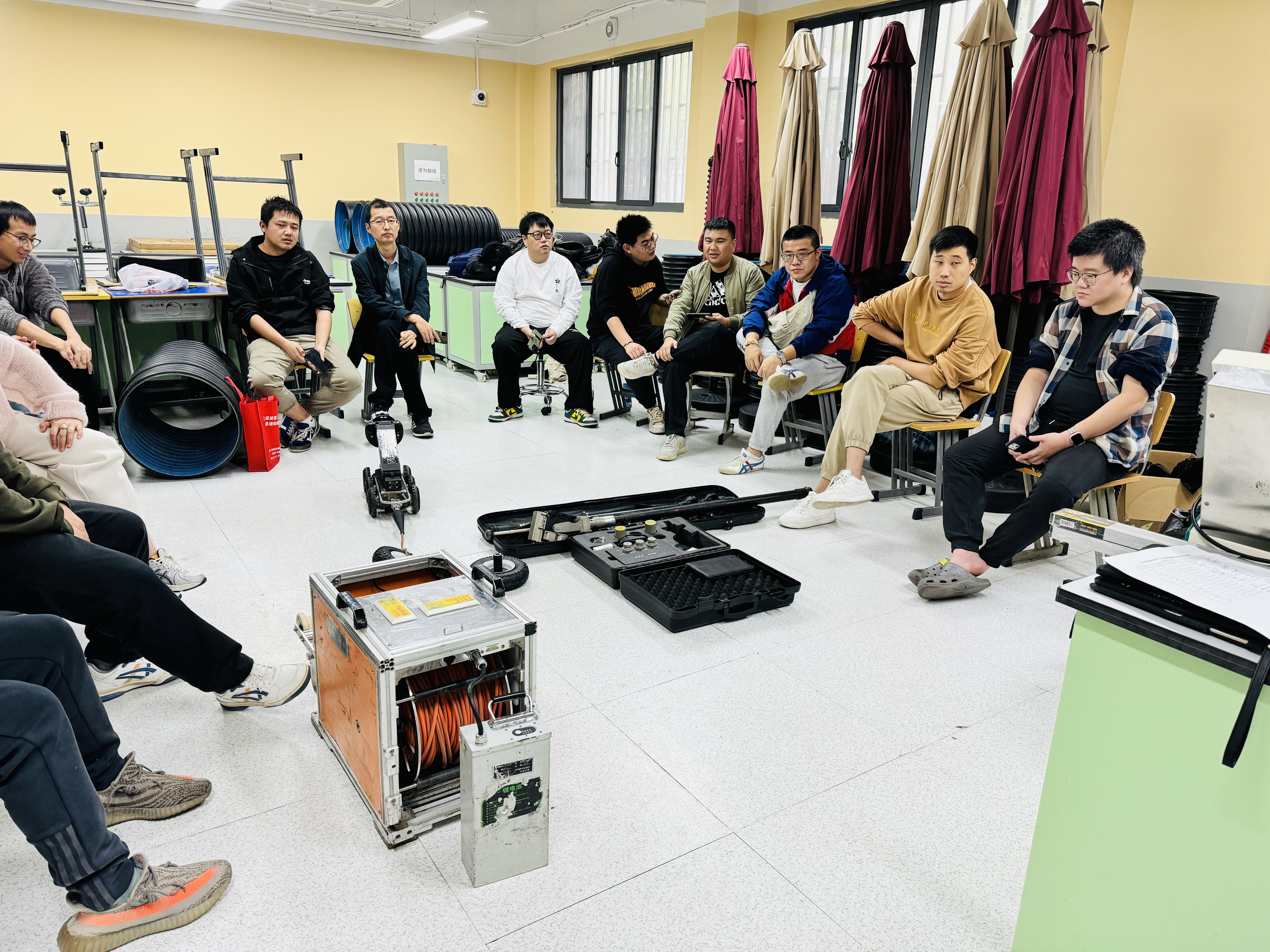 市政工程学院成功举办2024年首期“公共排水管道电视（CCTV）和声呐检测岗位培训”